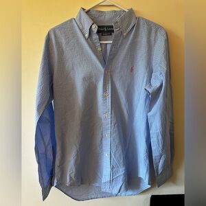 Men’s polo dress shirt
